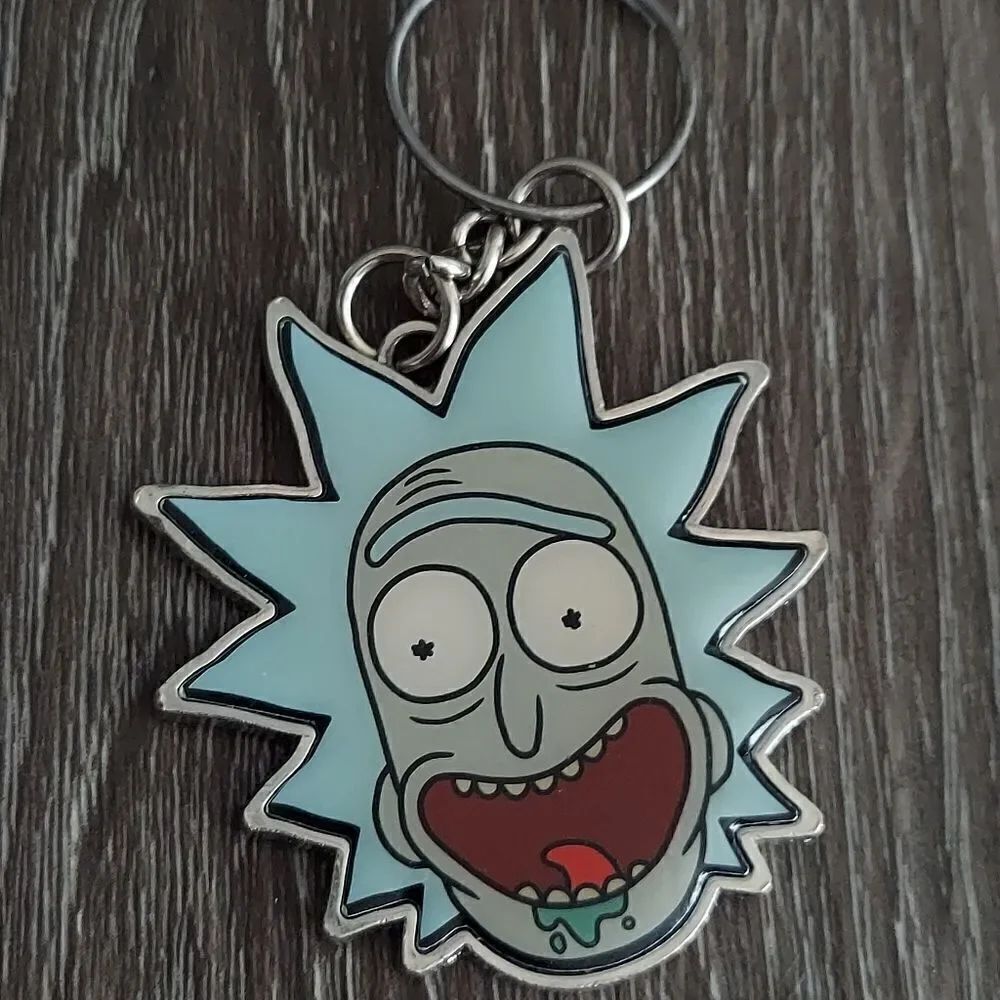 Rick And Morty Rick Keychain - Picture 4 of 4